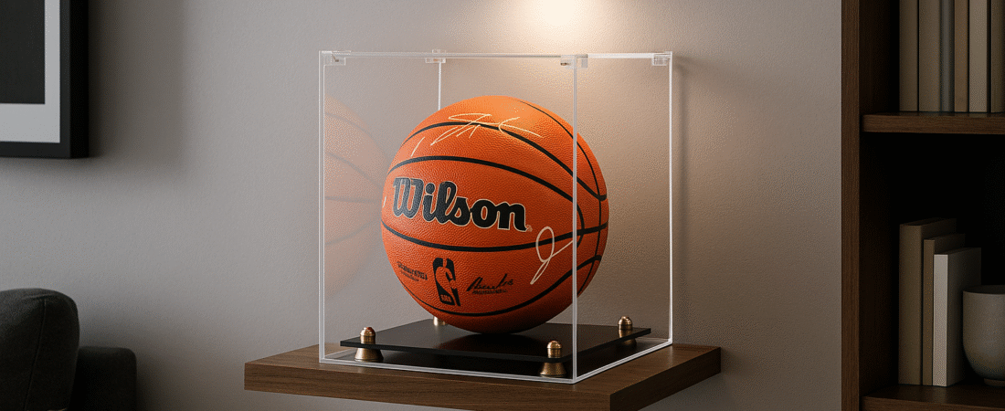 Displaying a Signed Ball in Small Spaces: Creative Solutions